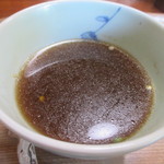 ソバイスバ いさと - 蕎麦湯