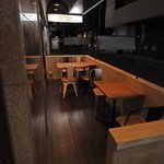 イタリアンバール バルザル - テラス席もあります♪