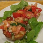 カサレッチョ - トマトのブルスケッタ