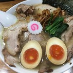 オランダ軒 - しおチャーシューメン＋味玉上から