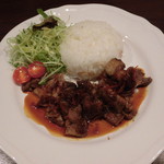 想作酒場　Coeur - 想作酒場 Coeur（く～る） ポークジンジャープレート（兵庫駅）