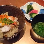 三瀧荘 - 海鮮炊き込みご飯