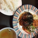 キッチン カントリーファーム - 和風ソースハンバーグ  830円