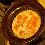 霞町 すゑとみ - 蟹ご飯