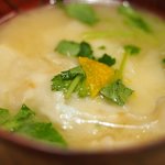 立場割烹 SSAW - 季節の贅沢御膳 1000円 の鯛ワンタンのあら汁仕立て