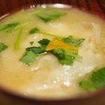 立場割烹 SSAW - 季節の贅沢御膳 1000円 の鯛ワンタンのあら汁仕立て