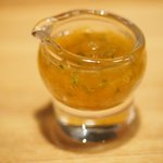 立場割烹 SSAW - 季節の贅沢御膳 1000円 のりんご酢