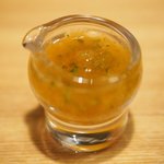 立場割烹 SSAW - 季節の贅沢御膳 1000円 のりんご酢