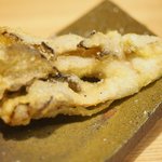 立場割烹 SSAW - 季節の贅沢御膳 1000円 の舞茸の天ぷら
