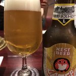 焼肉ギュウミー - 常陸野ビール【ラガー】850yen。