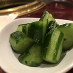 焼肉ギュウミー - オイキムチ 450yen。