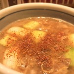 味奈登庵 - 牛せいろそばには唐辛子だ！  
      ブチまけろ！  #BCMKR!