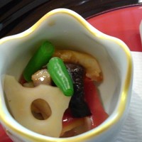 料亭 天王殿 - 椎茸の酒盗和え