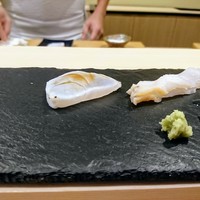 匠 鮨 おわな - つぶ貝とクエちょい炙り
