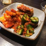 韓国家庭料理店 チャリム - キムチ盛り合わせ