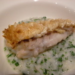 ビンゴ - 甘鯛と新里芋のリゾット