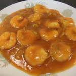 ラーメン明日香 - 海老チリ