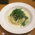 ポポラマーマ - ほうれん草とベーコンのクリーム（６８０円）