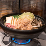 Yakitori Karaage Haiboru - 2017.12 6時間煮込んだだしの極み水炊き（1人前1,980円、注文は2人前から）