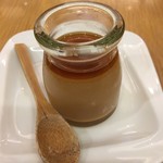 一風堂 - ランチセットのプリン