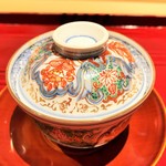 銀座 しのはら - 綺麗な柄の瀬戸物