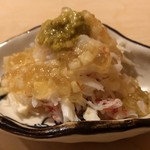 鮨 あらい - 毛蟹 林檎のジュレ