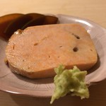 鮨 あらい - あん肝と奈良漬 いつもの