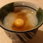 鮨 あらい - ワタリガニの茶碗蒸し