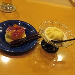 懐石料理 はし本 - デザート２種