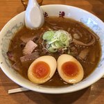 さっぽろ純連 仙台店 - みそ味玉ラーメン。