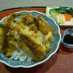 千松しま - ハゼと牡蠣とアカイカの天丼