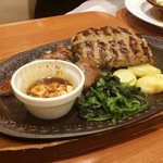 デニーズ - カットステーキ&ビーフハンバーグ