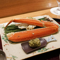 日本料理 太月 - 津居山のズワイ蟹浜茹