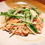 チンクエ イカリヤ - 紅麹タリアッテレ酒粕クリームソース