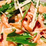 紅麹タリアッテレ酒粕クリームソース