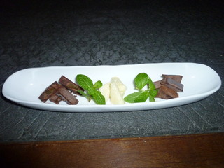 Jiremma - 生チョコレート。当店スタッフの自家製です。一度ご賞味ください。