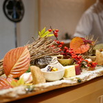 銀座 しのはら - お隣の八寸　盗撮