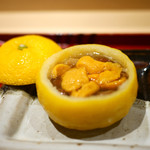 銀座 しのはら - 柚子釜焼き