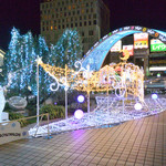 寿司・うなぎ 羽子吾 - 豊橋駅前もクリスマスが近づき賑やかになりました