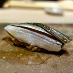 菊鮨 - ［2017/11］寿司⑤ 天草産こはだの握り