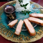 epais - 「鹿児島産 茶美豚サーロインロースカツ定食」1730円