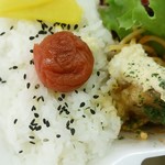 こけし食堂 - この梅干し美味しかったです。