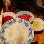 成吉思汗だるま - ライス（中）200円