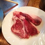 成吉思汗だるま - ジンギスカン上1080円（ロース+肩ロース）