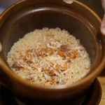 竹千代 - 香箱蟹の炊き込みご飯