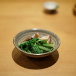 竹千代 - 金沢菊菜のお浸し