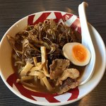 五ノ風 - 12月月替わりメニュー ブラック味噌ラーメン はらぺこクラブで780円^ ^