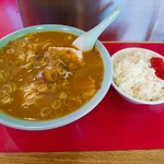 ラーメン＆カレー専門店 太源 - カレーラーメンセット小ライス付き¥1000