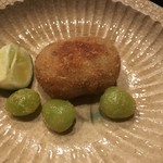 まき村 - 松茸のコロッケ