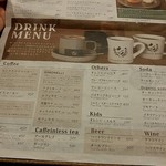 77423249 - ドリンク&スイーツメニュー